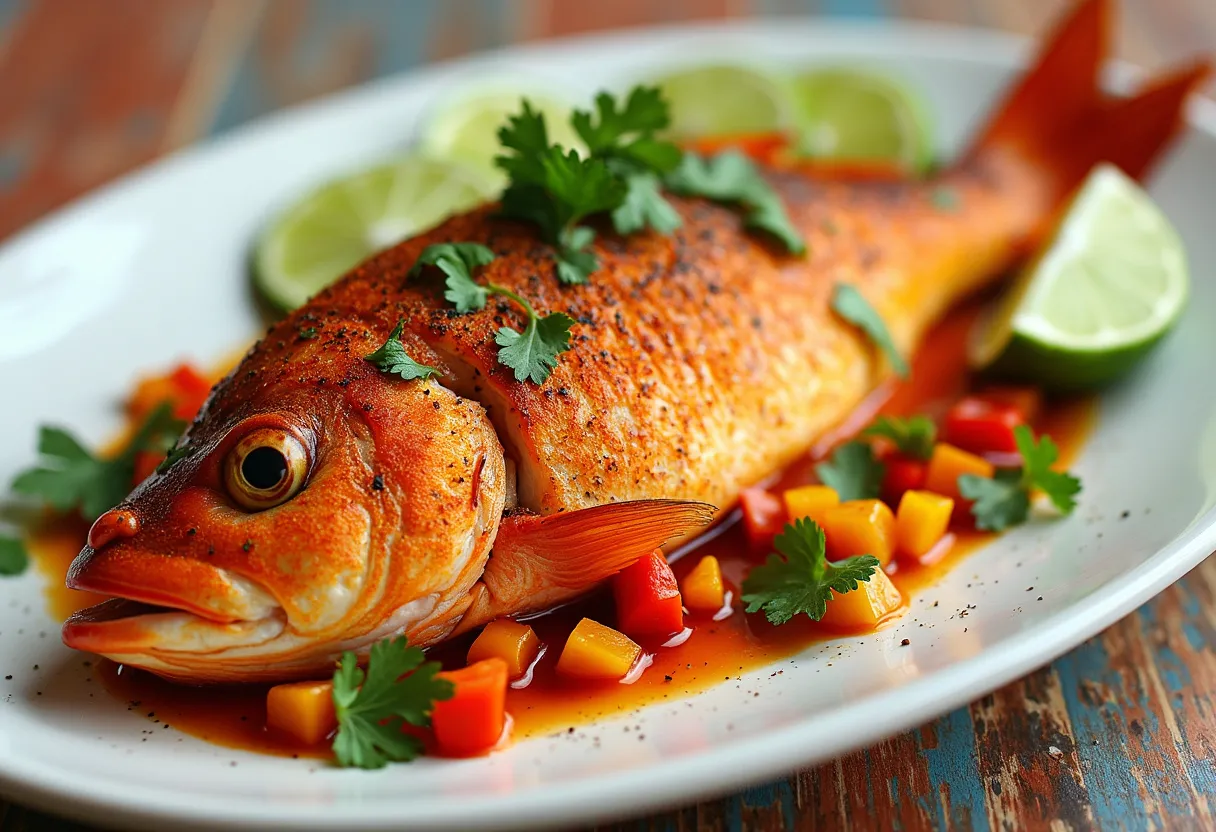 Sunfire Snapper recipe image