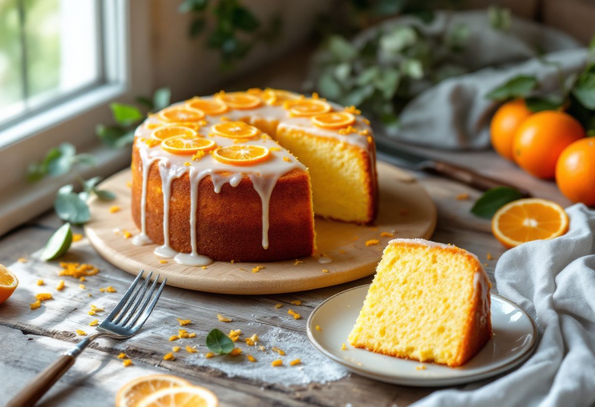 Sunny Citrus Cake