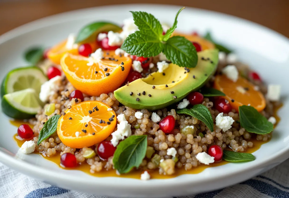 Sunny Citrus Quinoa Bowl