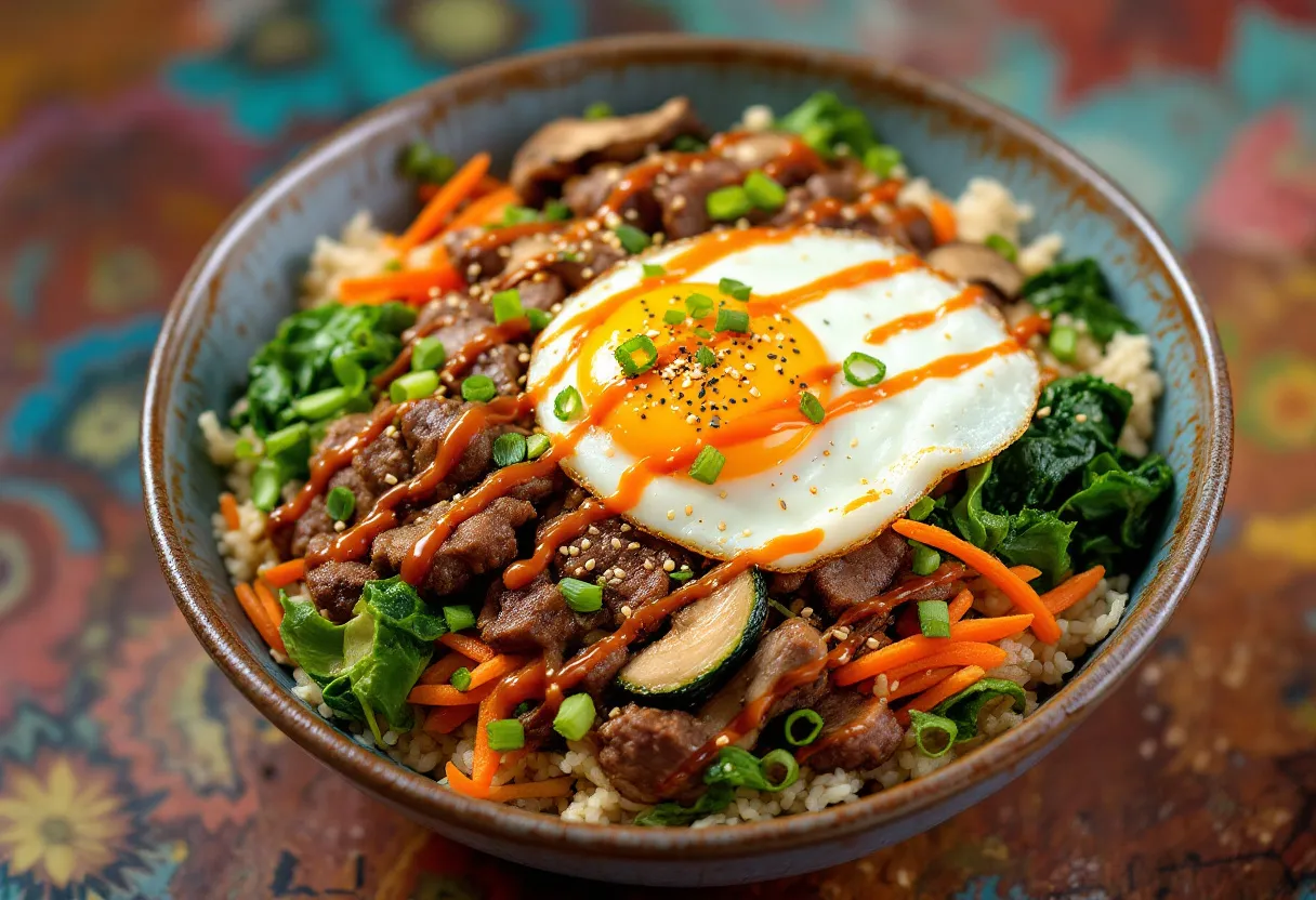 Sunseeker Bibimbap recipe image