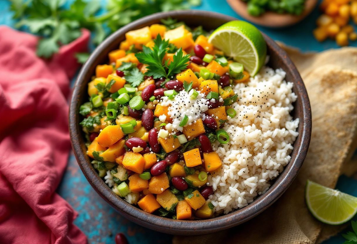 Sunset Callaloo Bowl recipe image