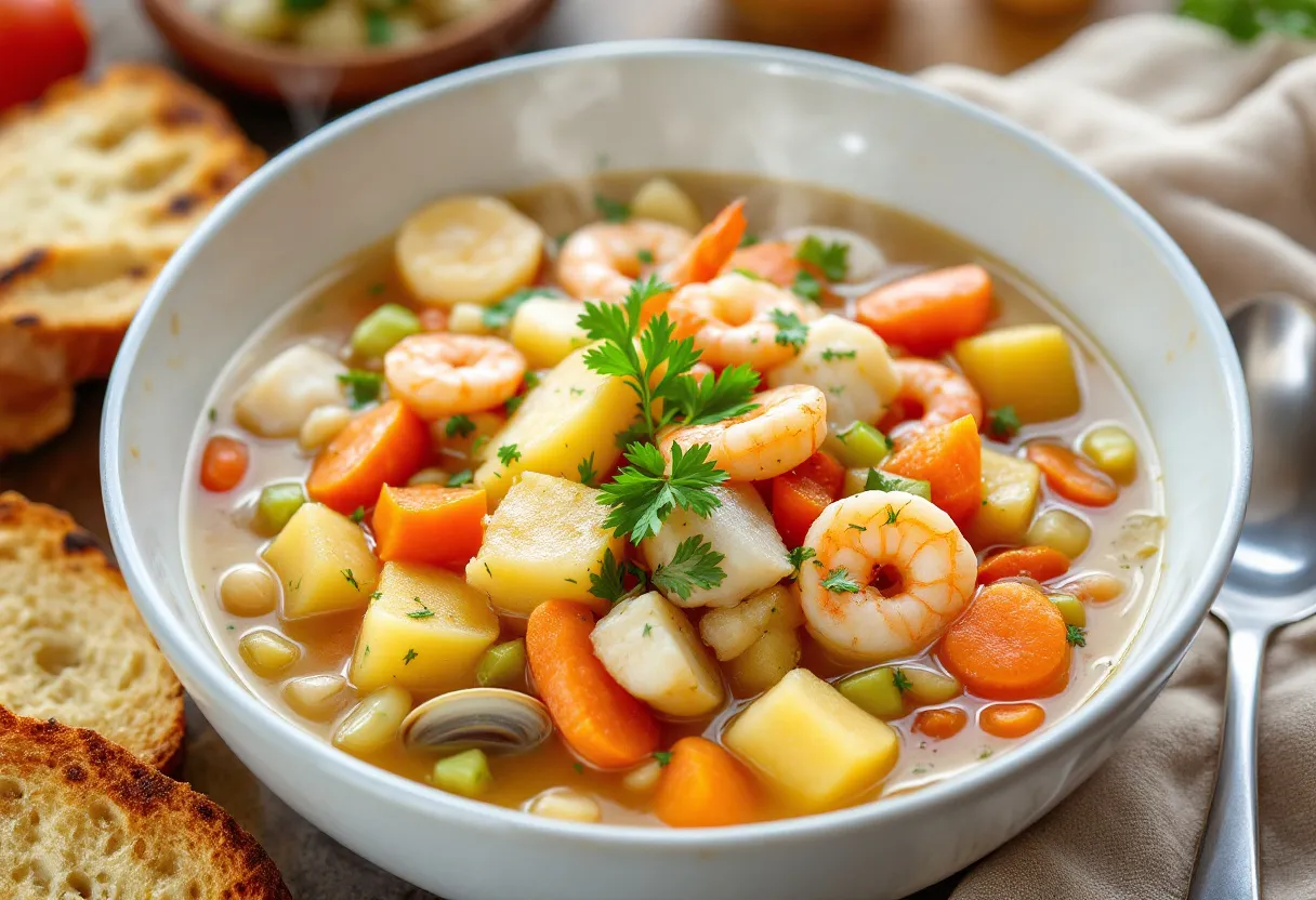 Sunset Coast Chowder recipe image