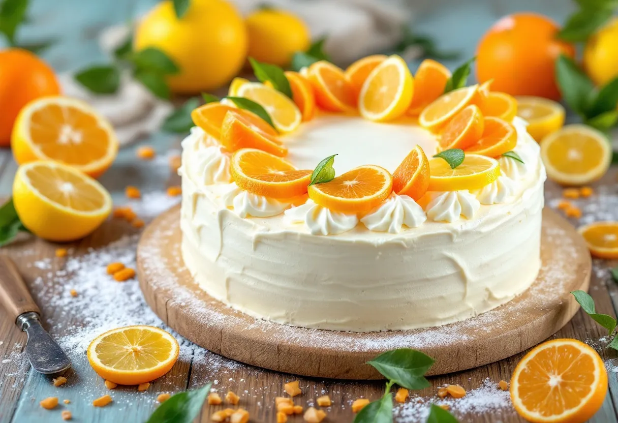 Sunshine Citrus Cake