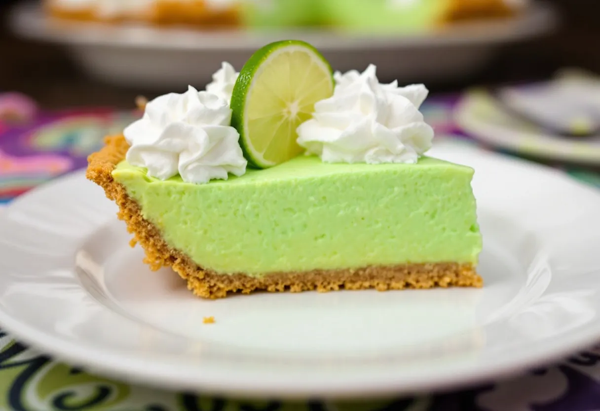 Sunshine Key Lime Dream Pie