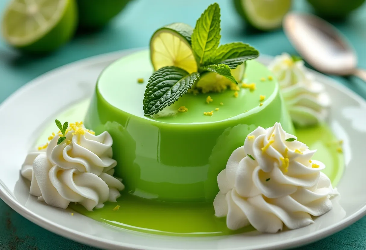 Sunshine Key Lime Pudding recipe image