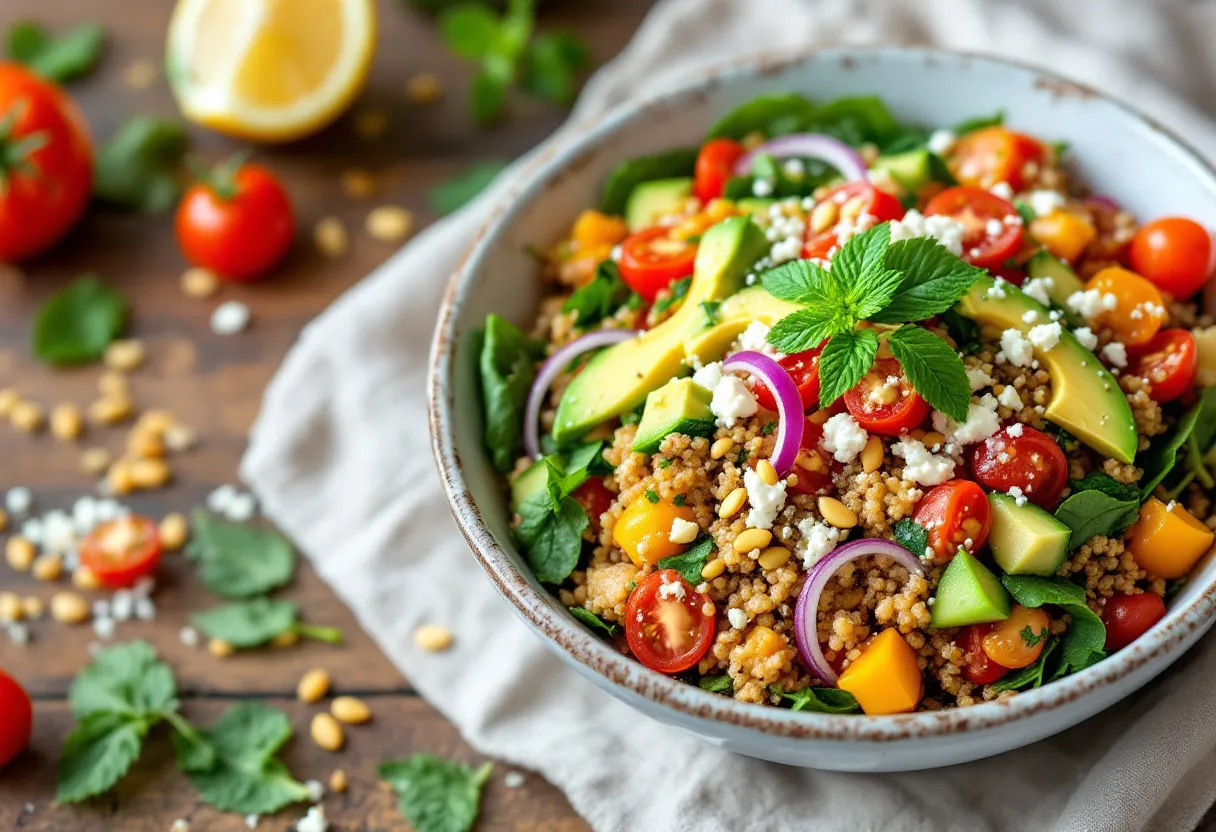 Sunshine Quinoa Bowl