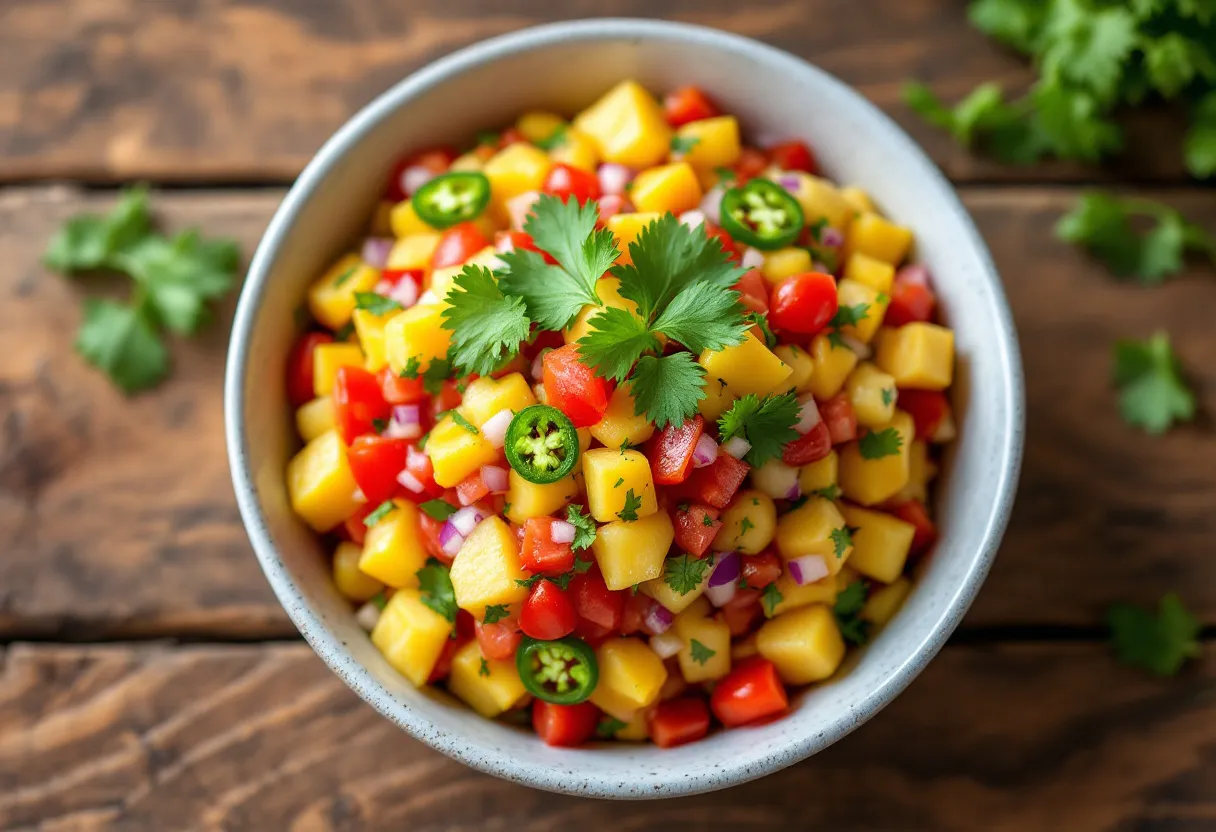 Sunshine Salsa Surprise recipe image