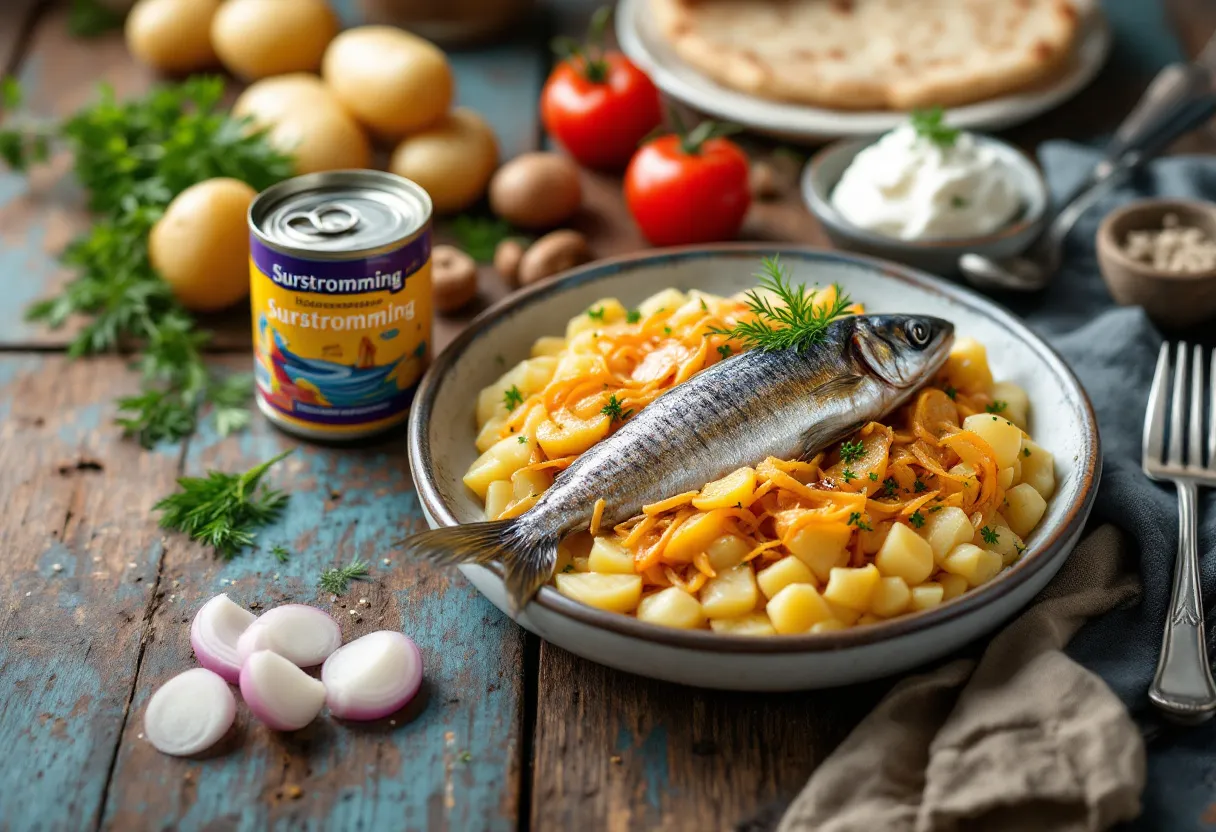 Surströmming recipe image