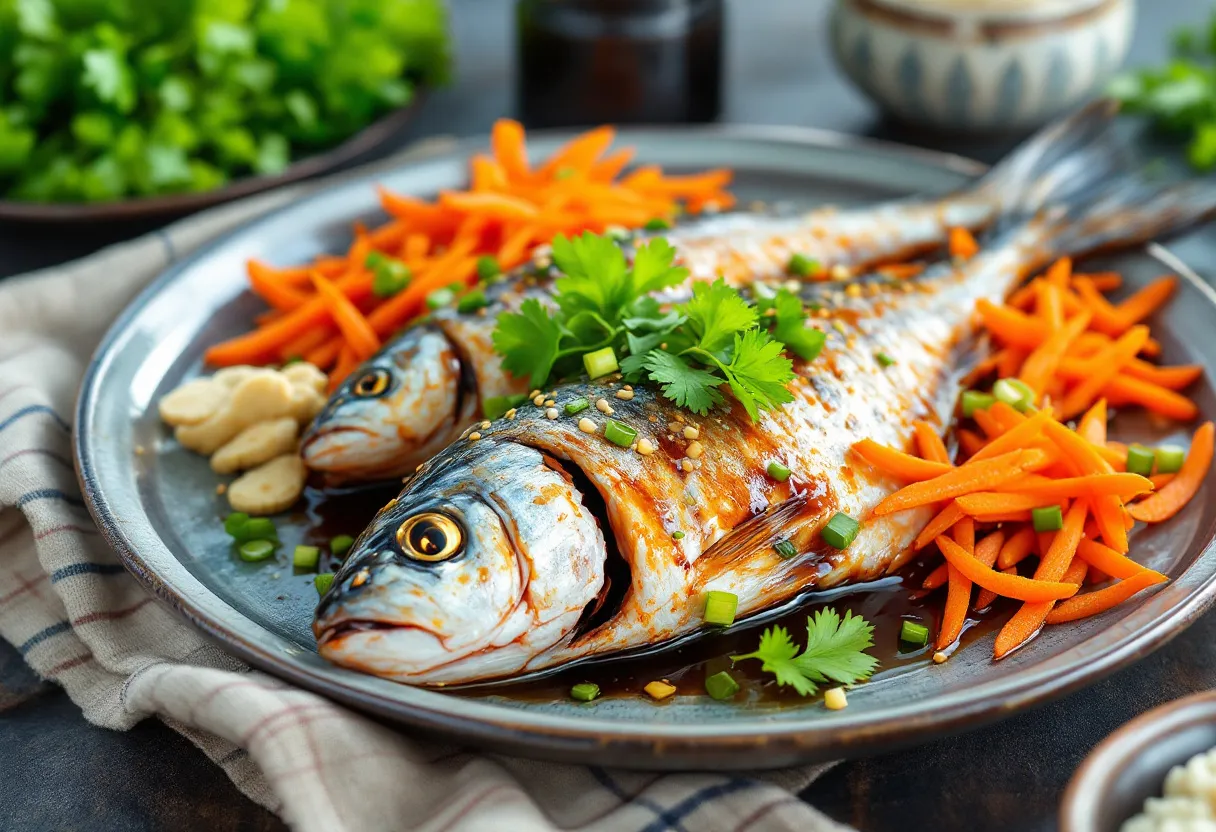 Suzhou Steamed Fish recipe image