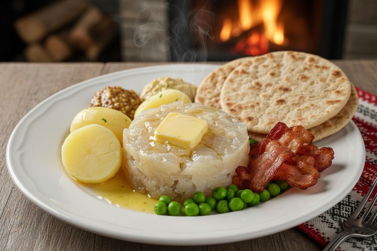 Svalbard–Jan Mayen Lutefisk recipe image