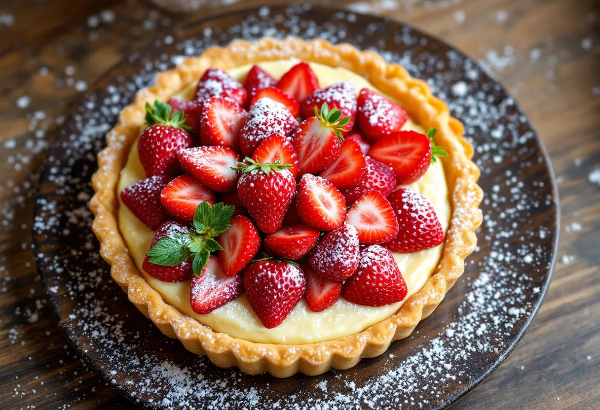 Swan Valley Strawberry Tart