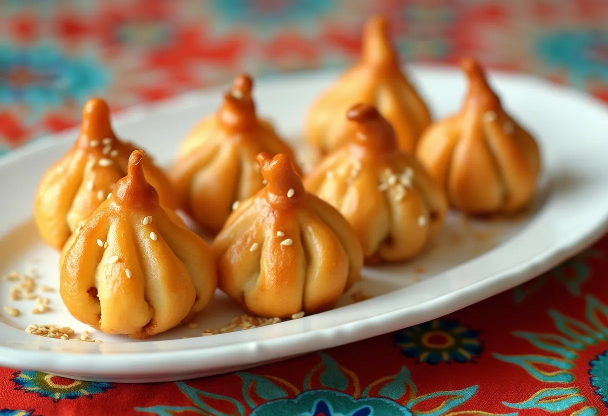 Sweet Lotus Puffs recipe image