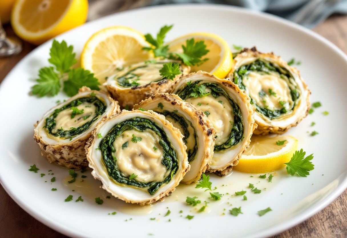 Sydney Rock Oyster Roulade recipe image