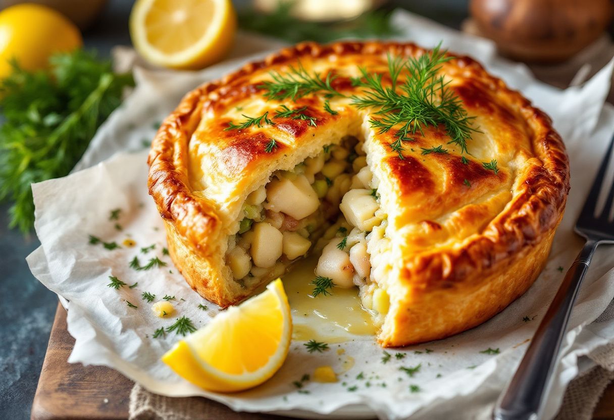 Sydney Snapper Pie recipe image