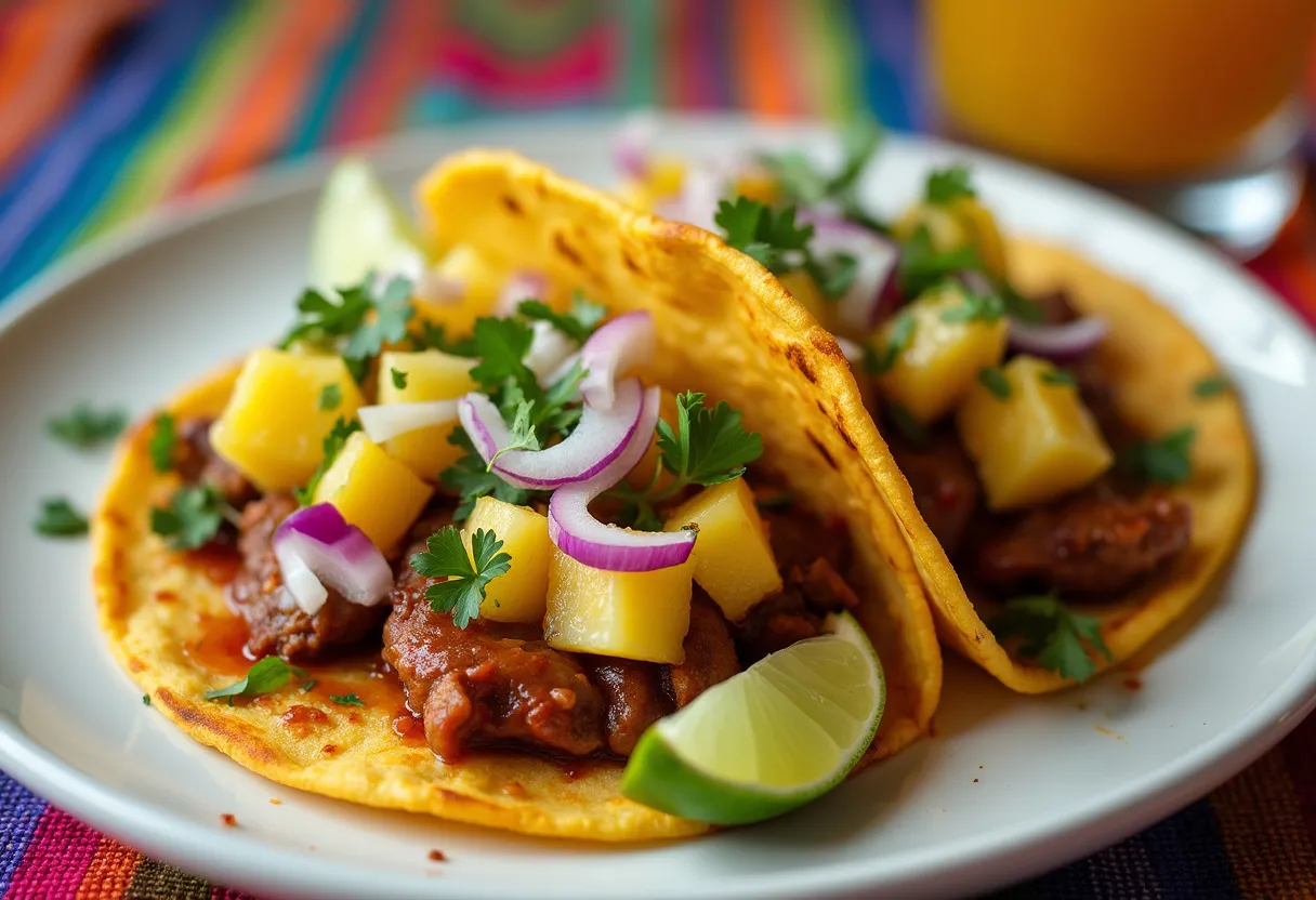 Taco al Pastor Jalisciense