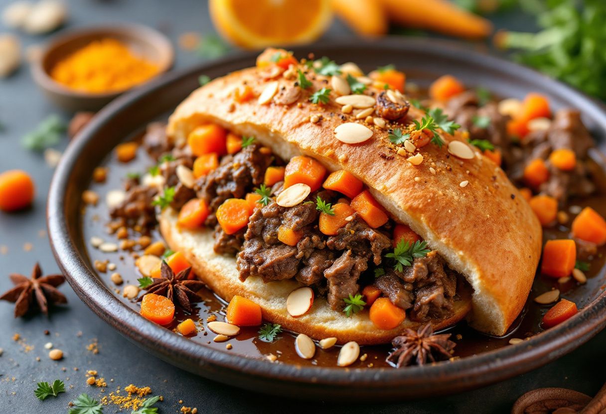 Tagine Medfouna recipe image