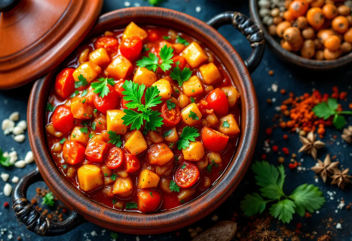 Tagine Tmatm recipe image