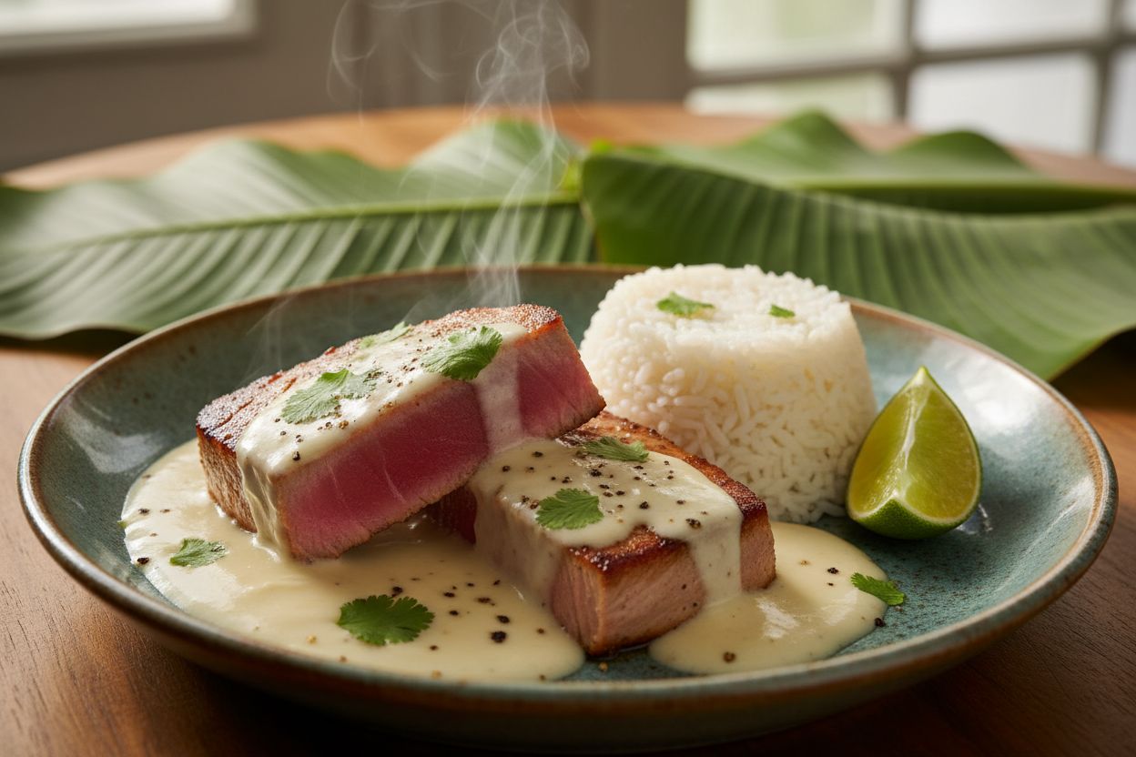 Tahitian Vanilla Tuna recipe image