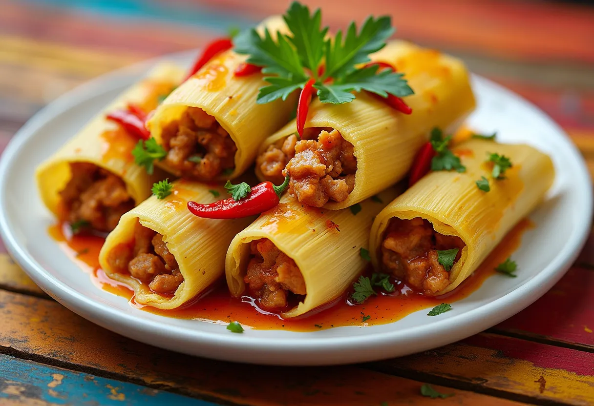 Tamales Jaliscience recipe image