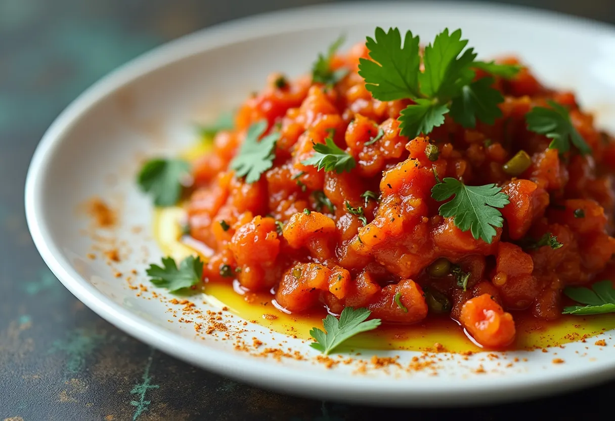 Tamatar Ka Chokha recipe image