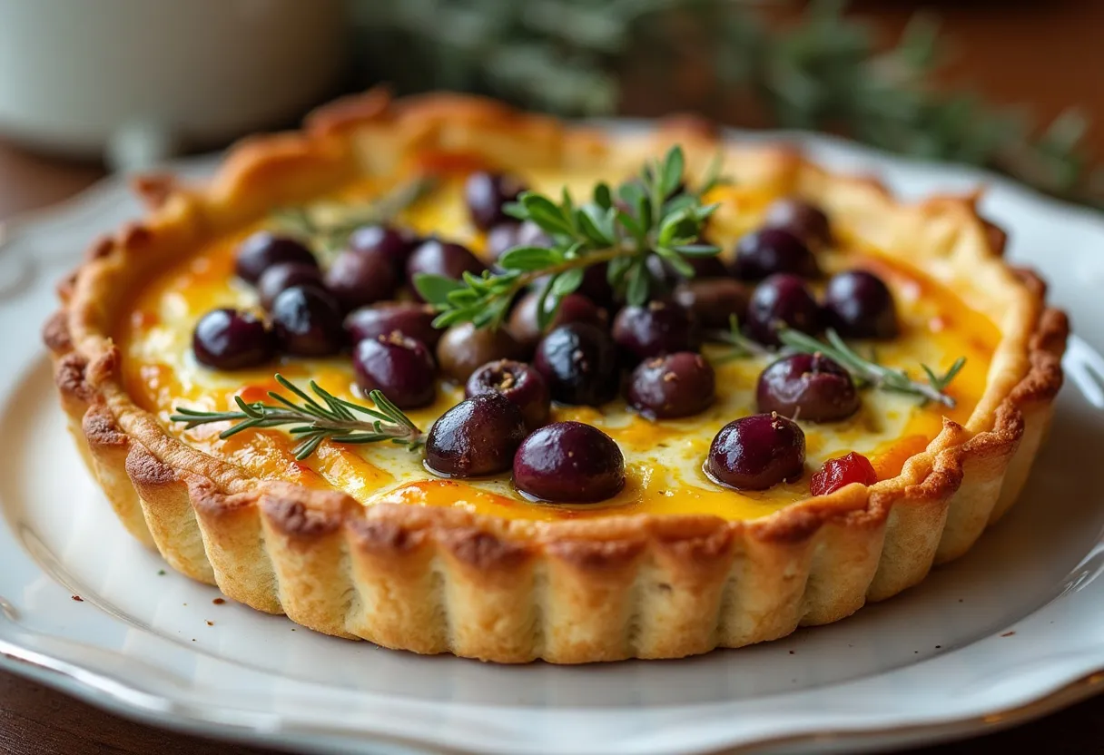 Tart Ndi Azitona recipe image