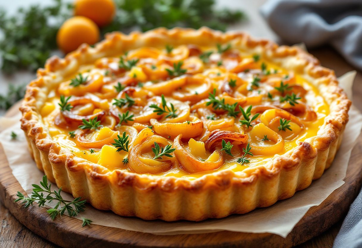 Tarte à l'Échalote