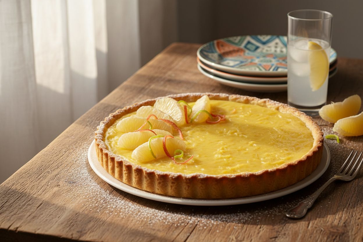 Tarte au chadeck recipe image
