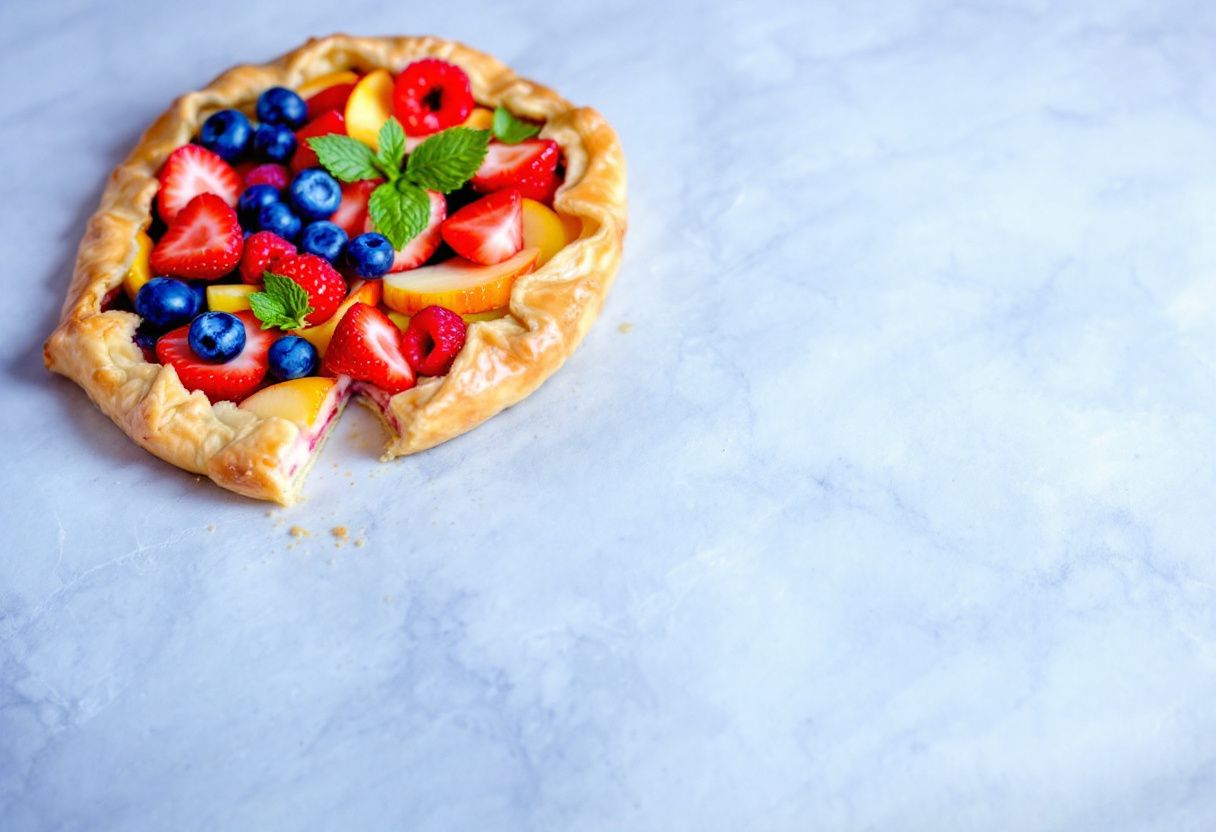 Tarte aux Fruits du Québec recipe image