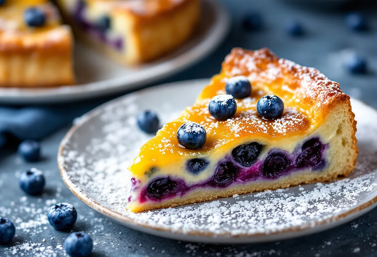 Tarte aux Myrtilles