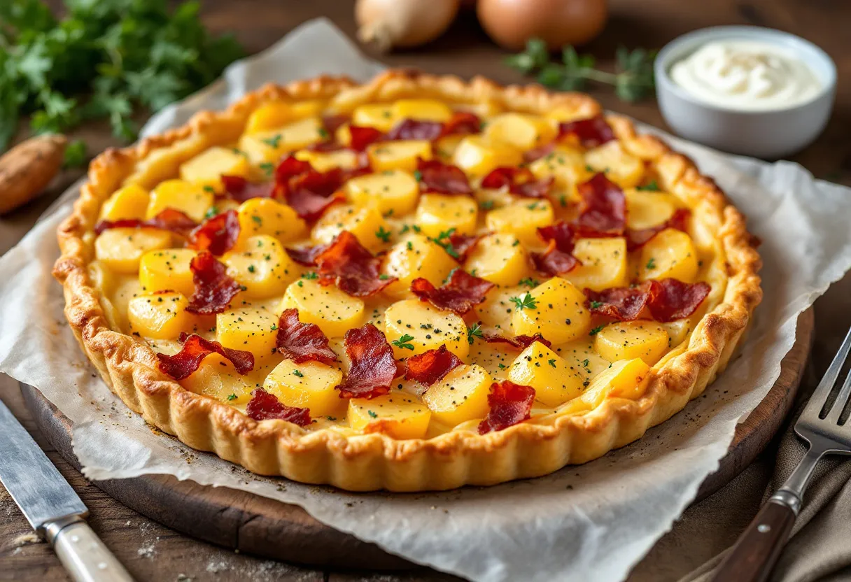 Tarte Montagnarde recipe image