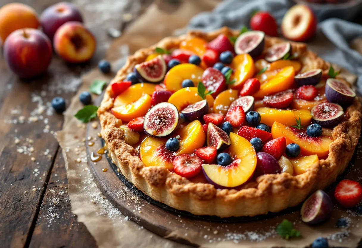 Tarte Provençale aux Fruits