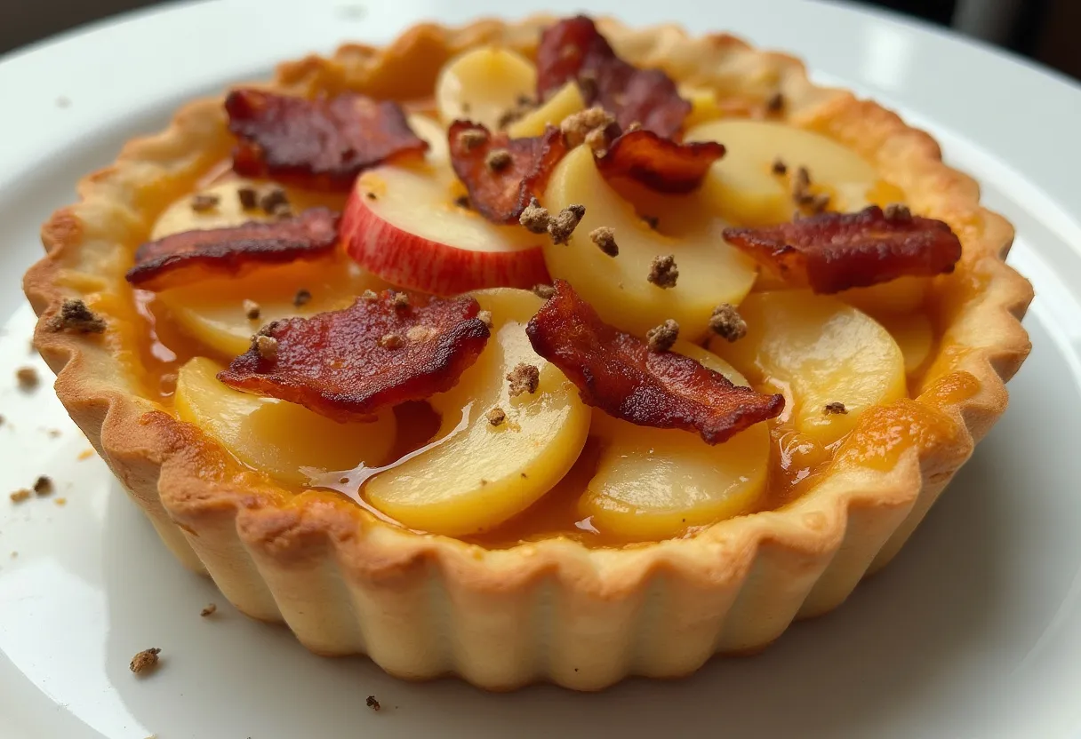 Tartes Salées au Cidre recipe image