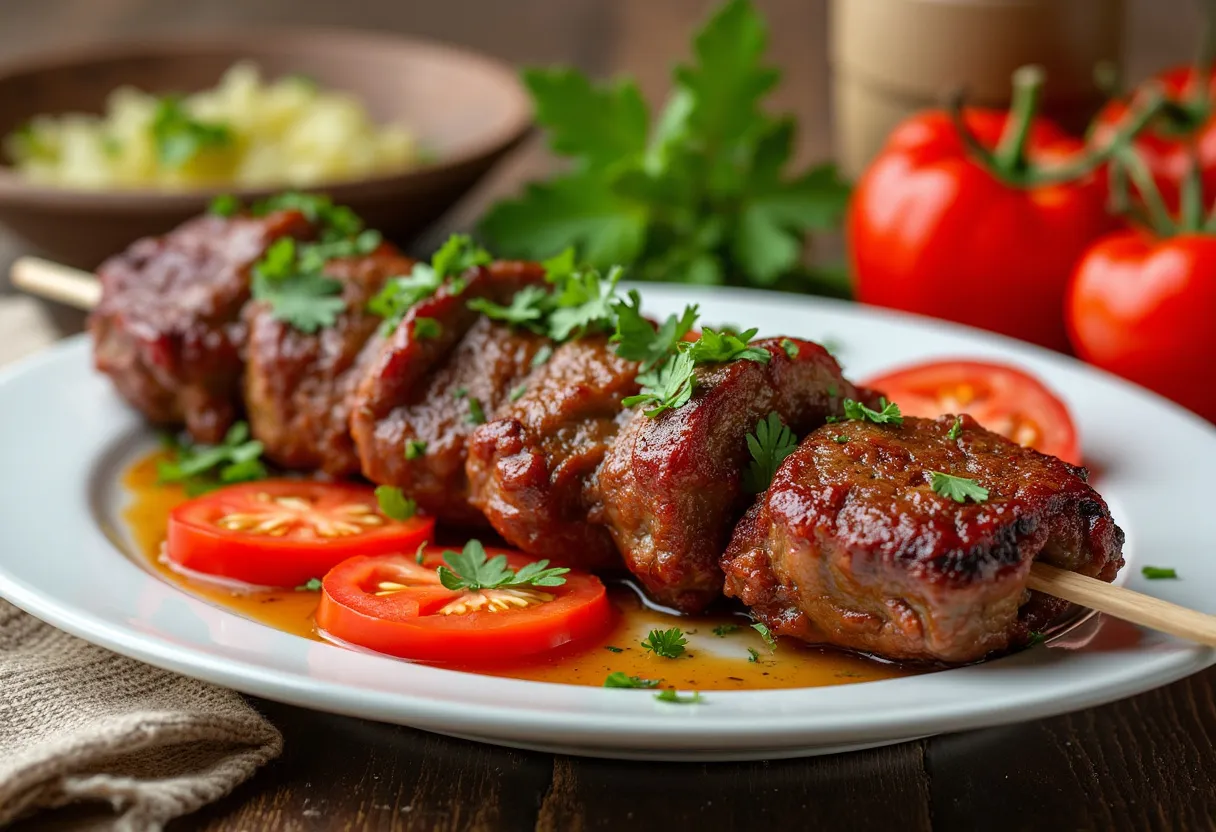 Tatar Coal Kebab recipe image