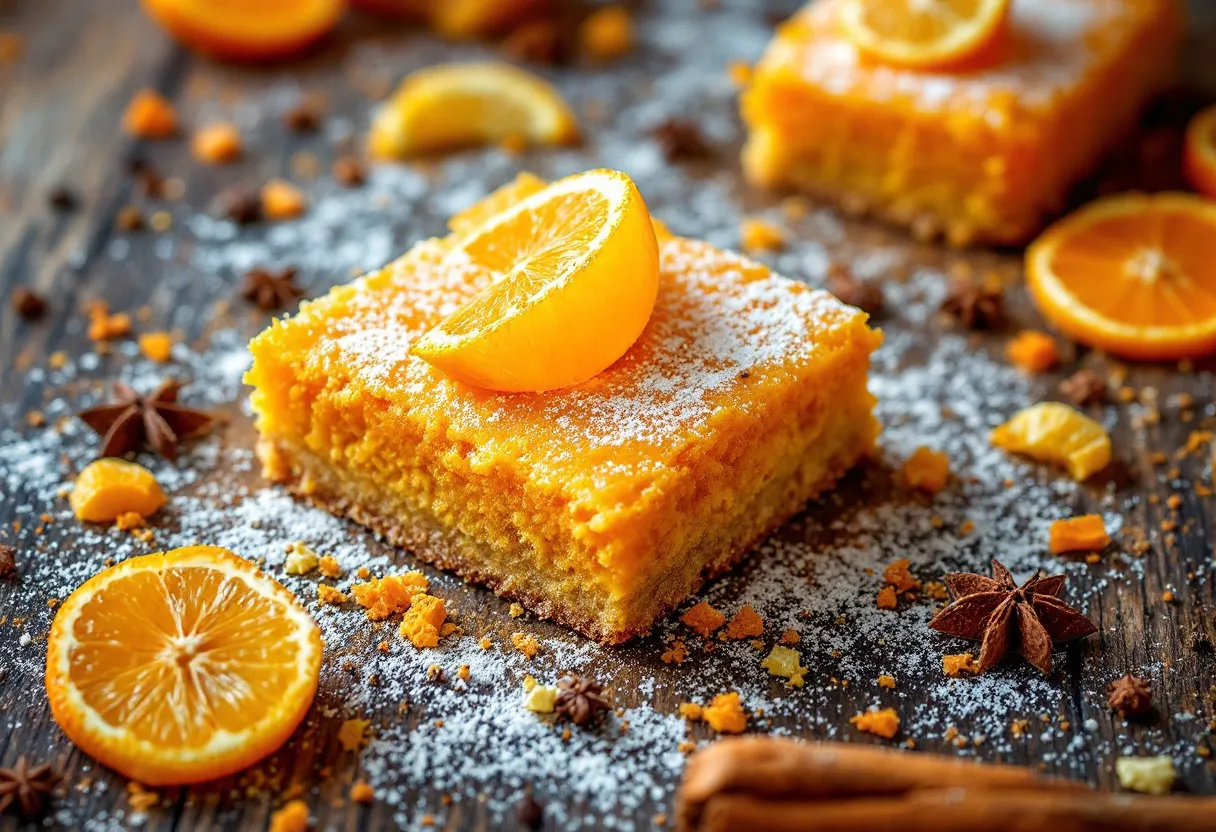 Texas Spiced Citrus Bars