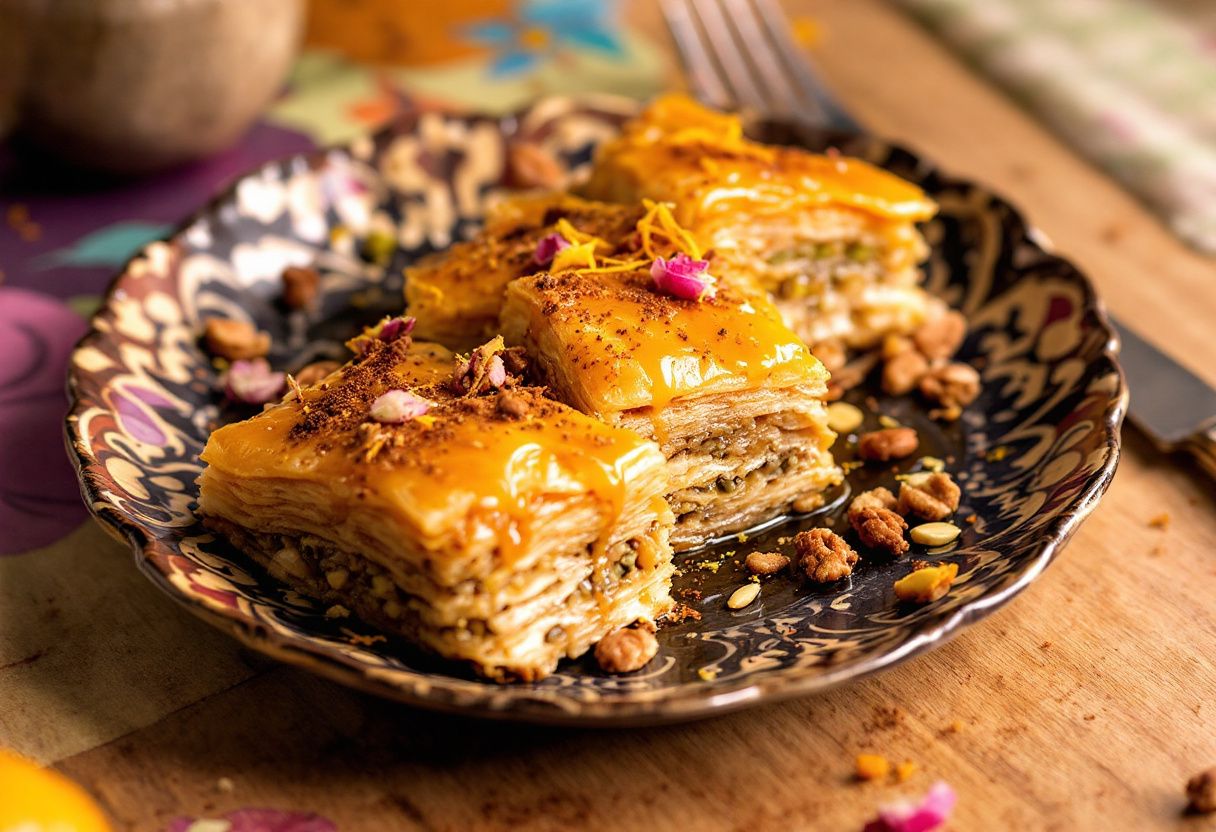 Thessaloniki Baklava Fusion recipe image