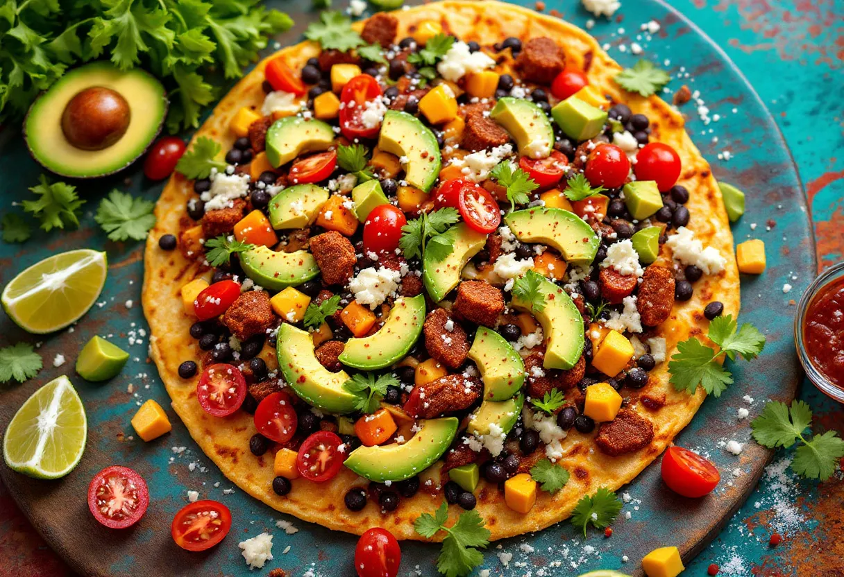 Tlayuda recipe image