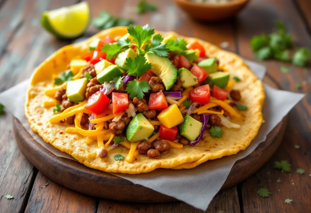 Tlayuda Ancestral recipe image