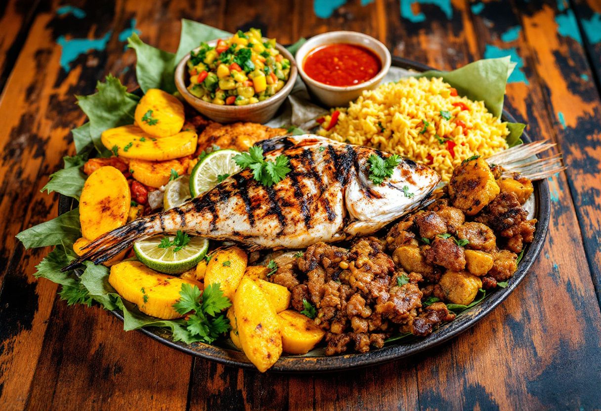 Tobago Essence Platter recipe image