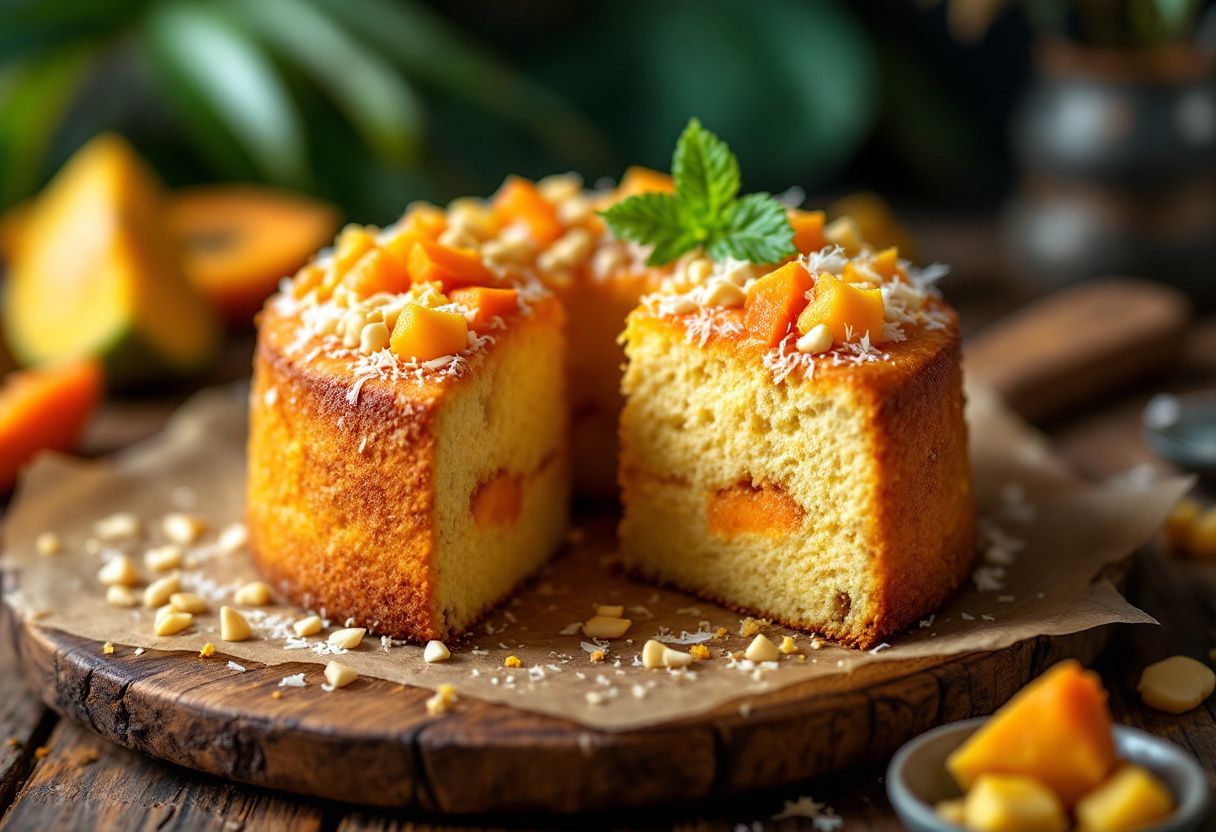Tokelau Cloud Fruitcake recipe image