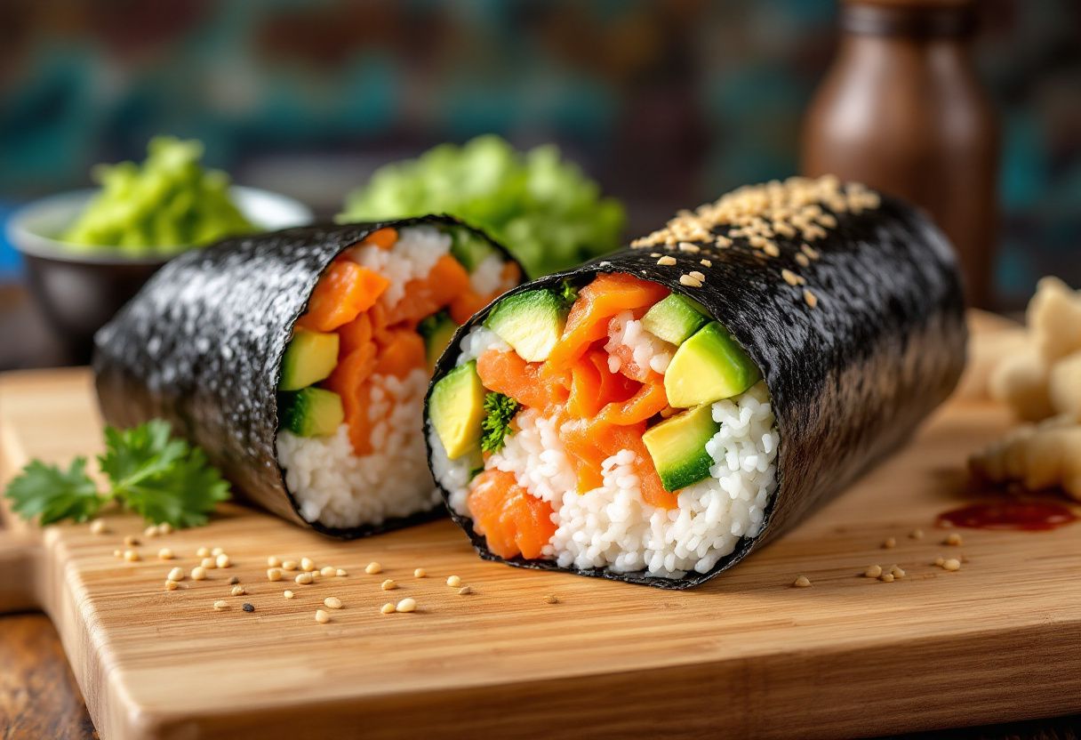 Tokyo Sushi Burrito recipe image