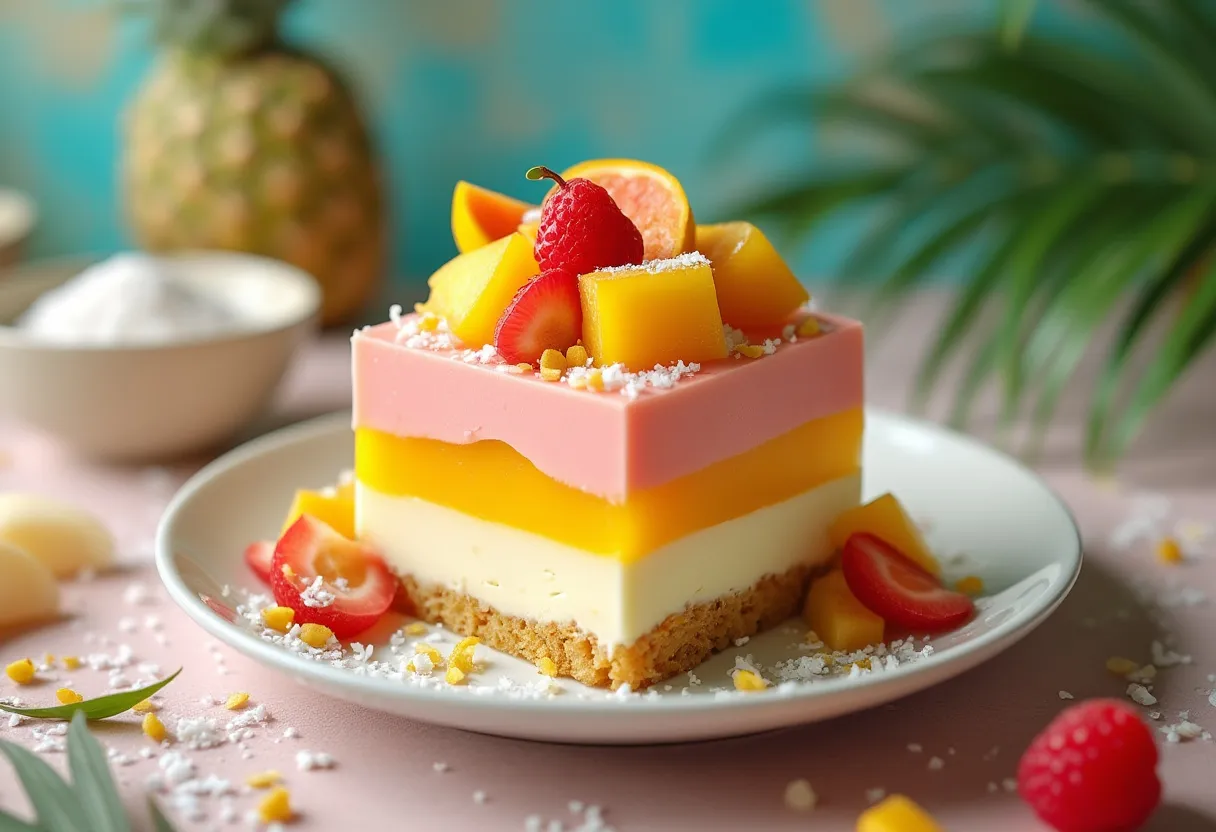 Tropical Blush Pudding