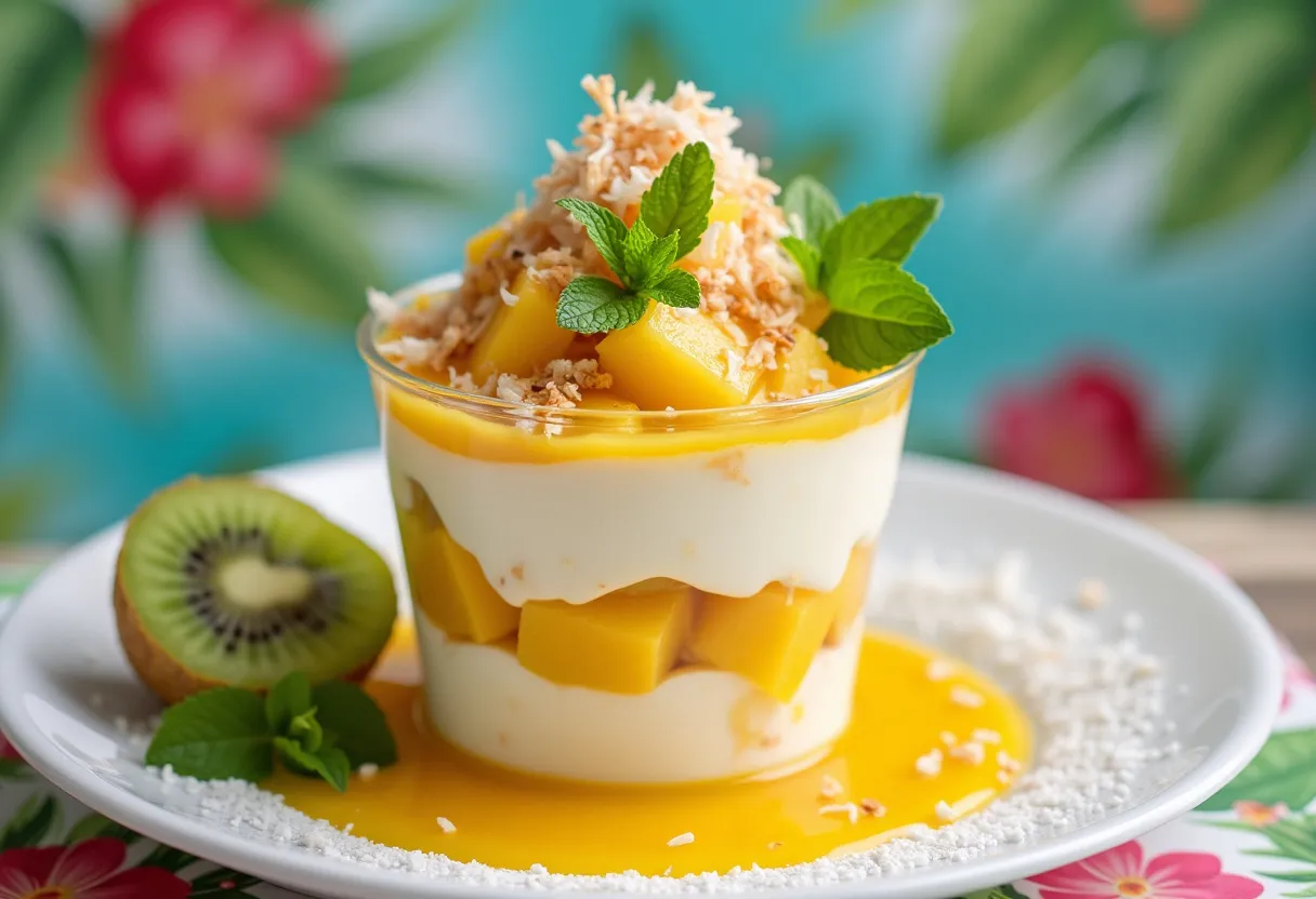 Tropical Haupia Fusion recipe image