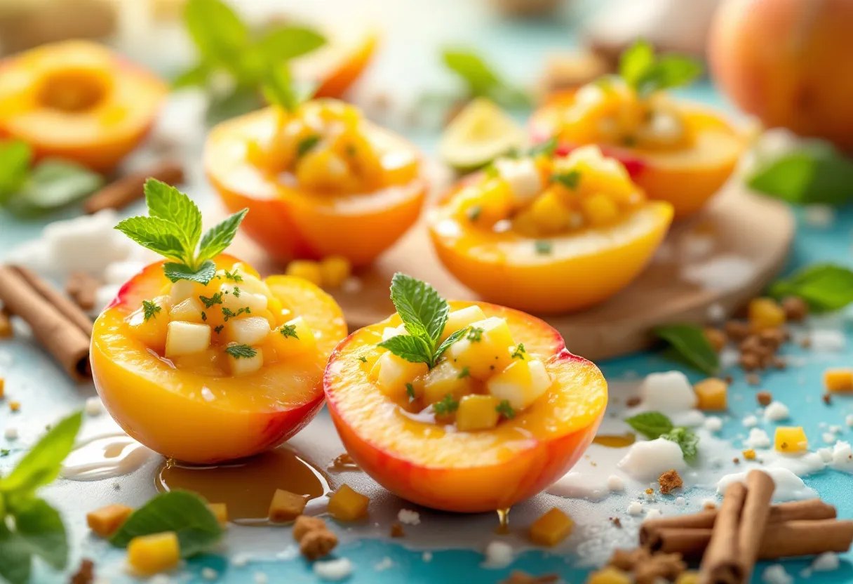 Tropical Madagascan Nectarine recipe image