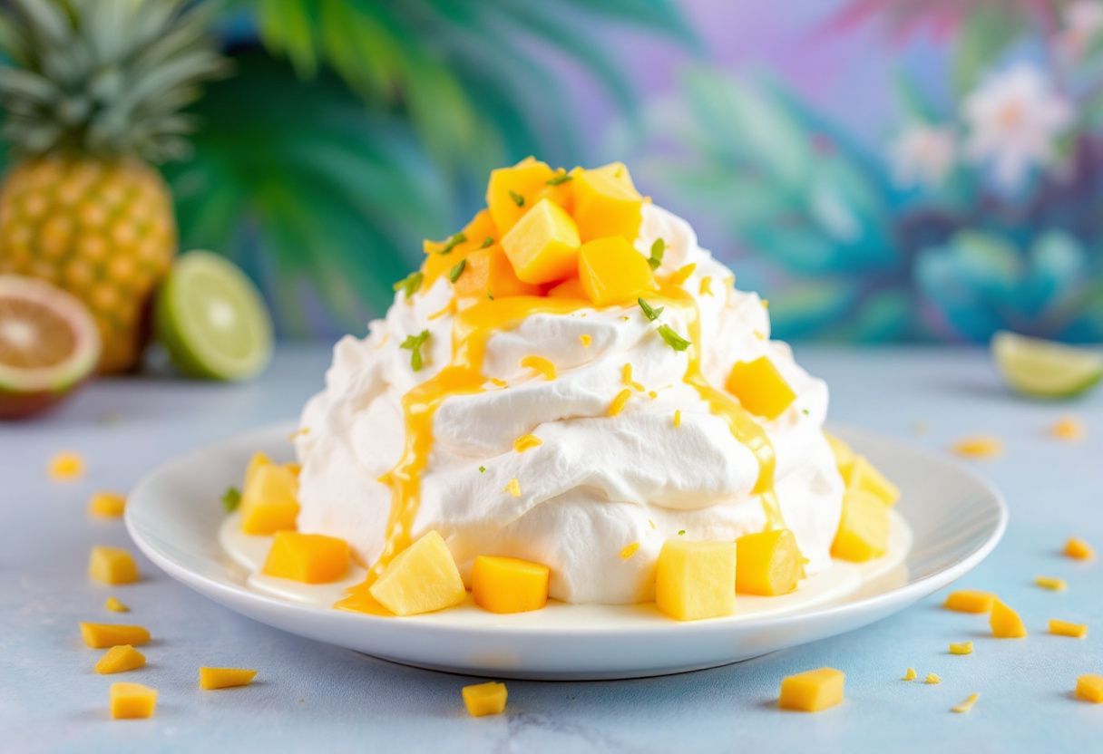 Tropical Meringue Concoction