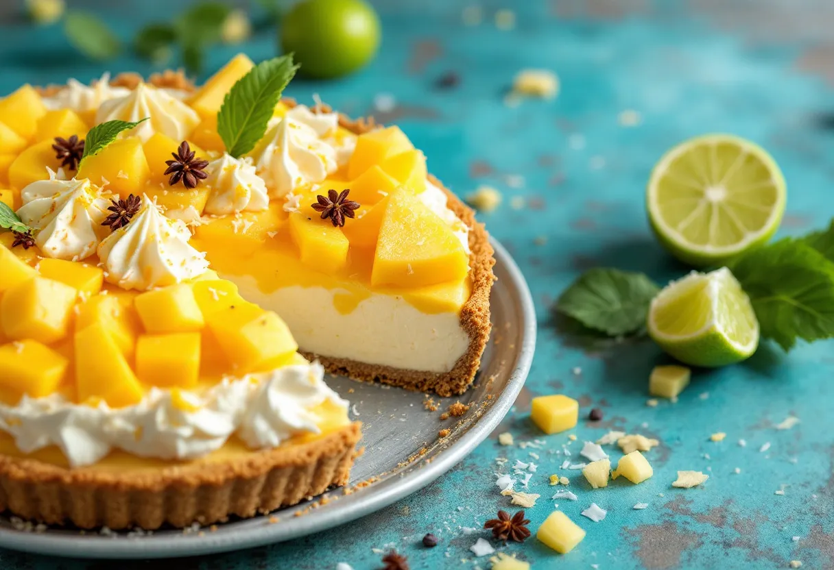 Tropical Silk Pie