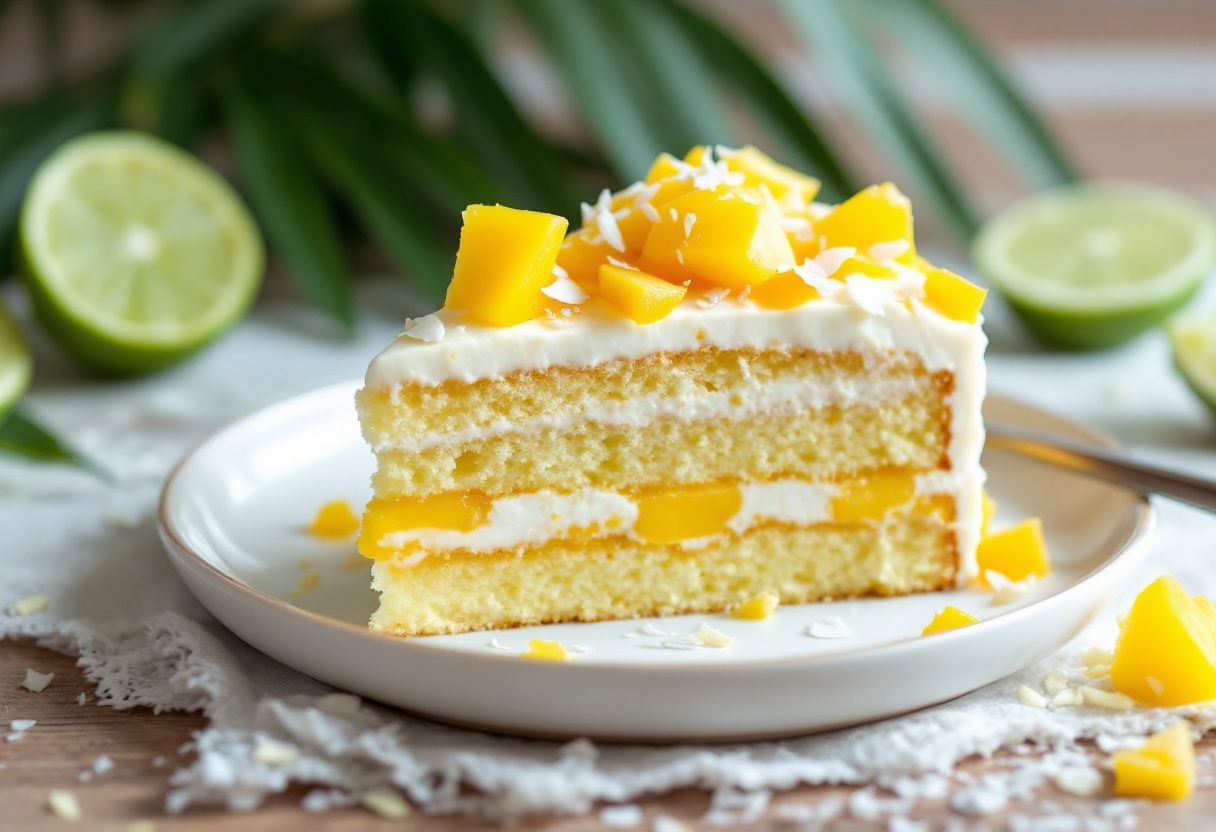 Tropical Soak Cake