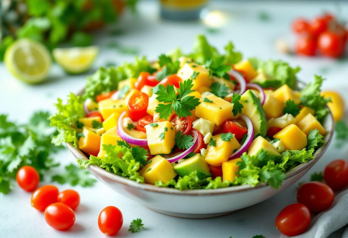 Tropical Sun Salad