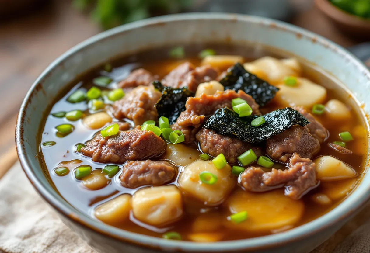 Tteok-guk recipe image