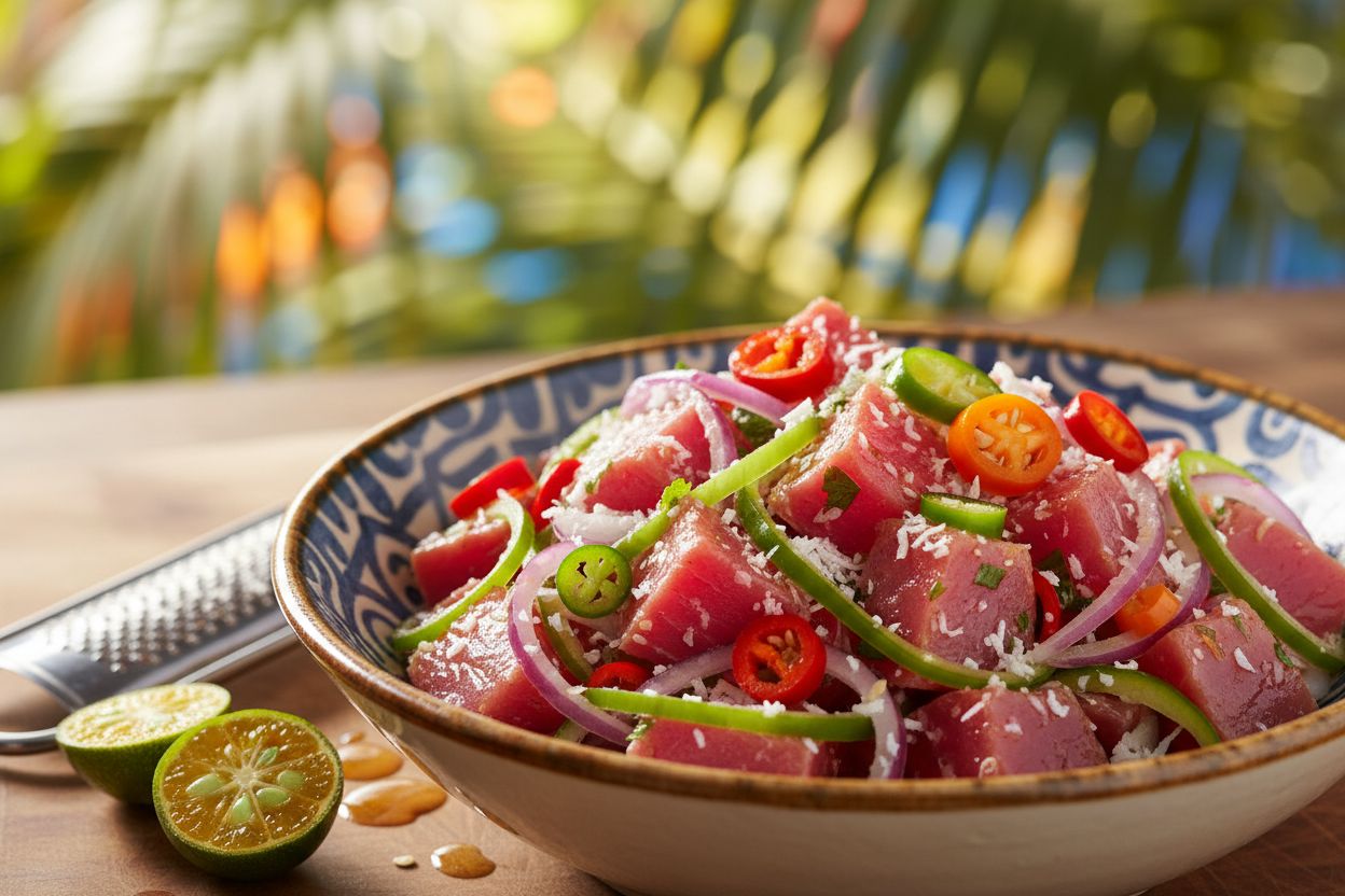 Tuna Kelaguen recipe image