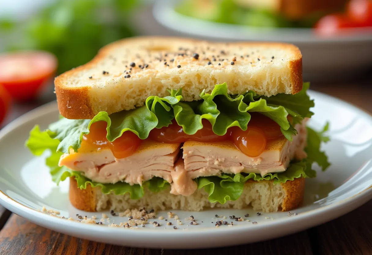 Tuna Marmalade Sandwich From Blackadder Tv Show recipe image